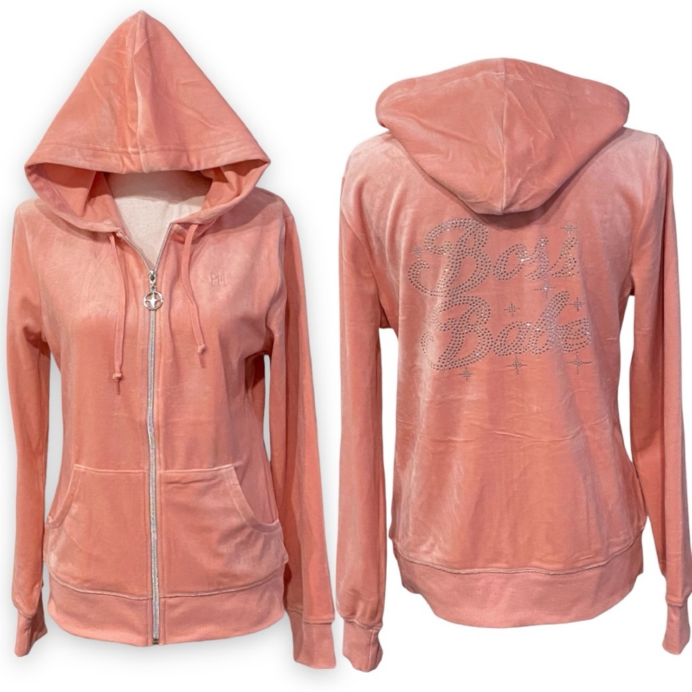 PARIS HILTON Boss Babe Hoodie Pink